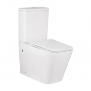Унітаз підлоговий Qtap Tern Ultra Quiet безобідковий з сидінням Soft-Close QT17222175AUQ1W White Унітаз підлоговий Qtap Tern Ultra Quiet безобідковий з сидінням Soft-Close QT17222175AUQ1W White